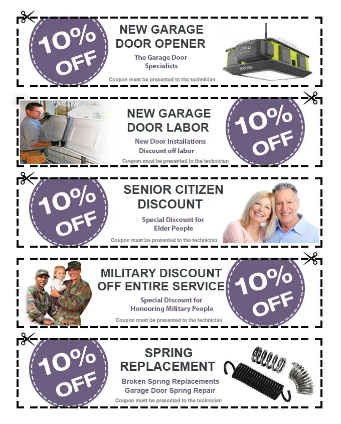 Community Garage Door Service Boca Raton, FL 561-349-6851 - couponSet26-five